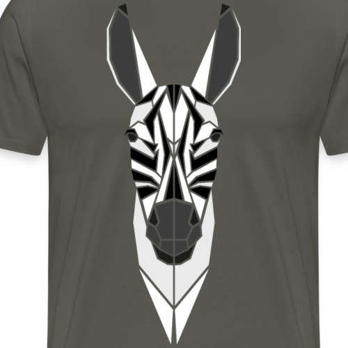 Polygon Zebra - Männer Premium T-Shirt