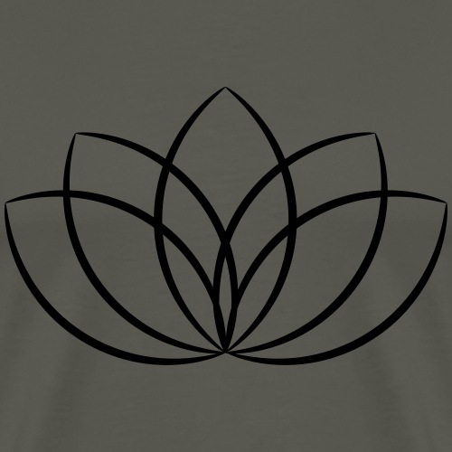 Lotus - Männer Premium T-Shirt
