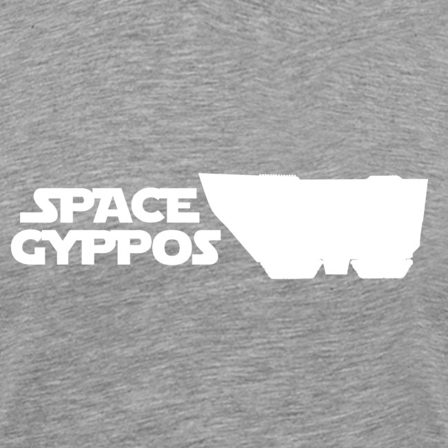 Space Gyppos - Weltraumzigos - Weiße Schrift