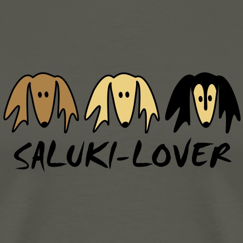 salukilover - Männer Premium T-Shirt
