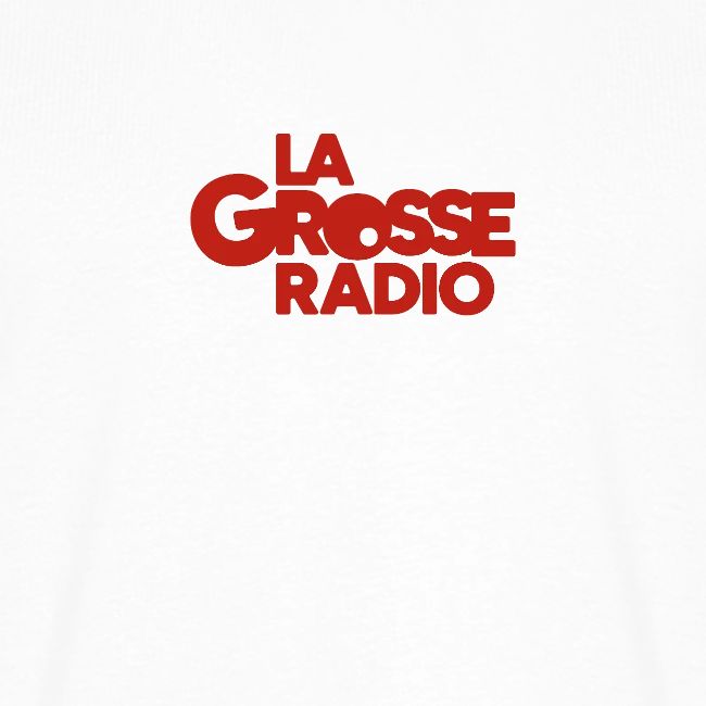 LaGrosseRadio Logo GrosseCaisse White Rock