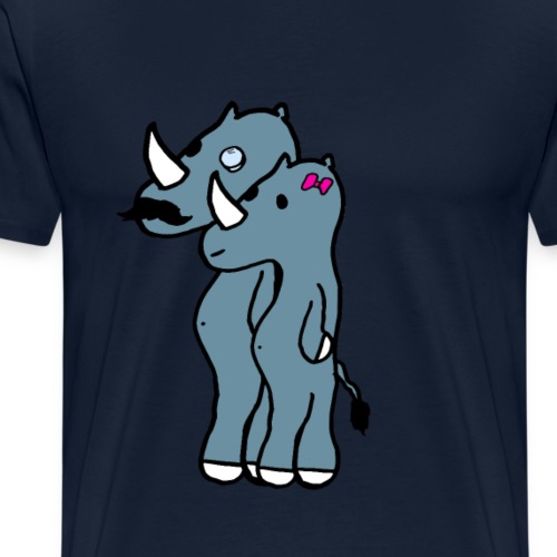 rino hommies - Mannen Premium T-shirt