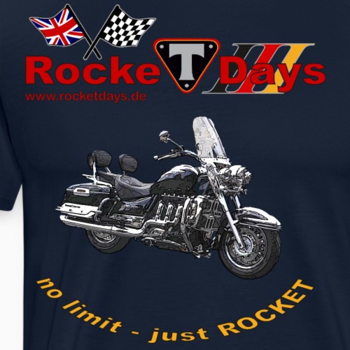Rocket III Touring weiss - Männer Premium T-Shirt