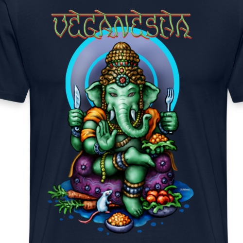 Veganesha - Männer Premium T-Shirt