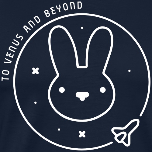 Space Bunny - To Venus And Beyond - Männer Premium T-Shirt