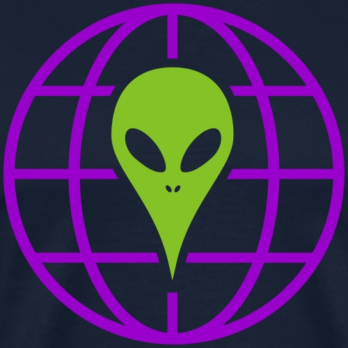 Planeten Jorden Alien - Herre premium T-shirt