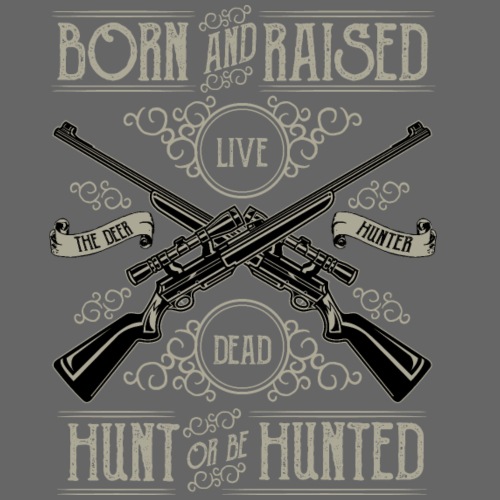 Hunt Or Be Hunted - Männer Premium T-Shirt