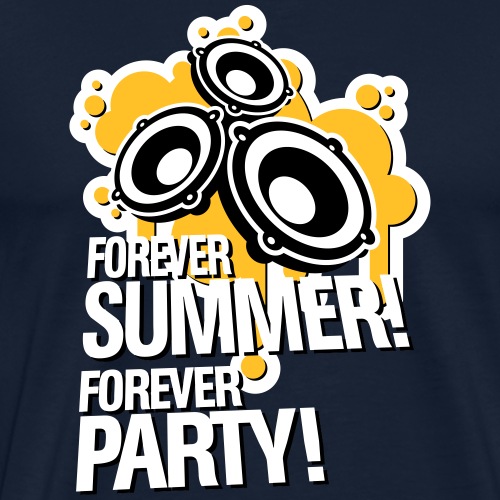 Für immer Sommer, für immer Party! - Männer Premium T-Shirt