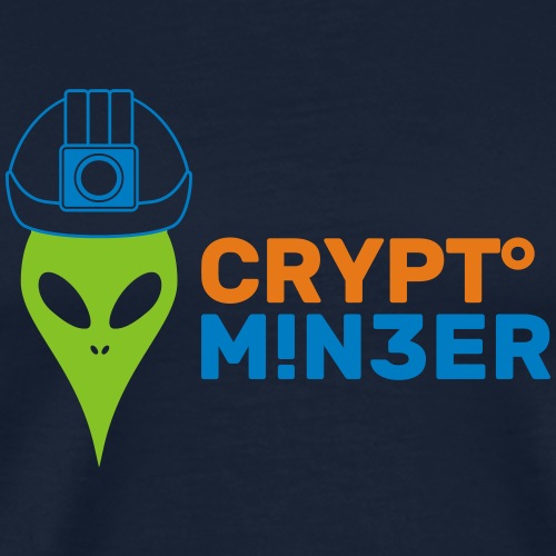 Crypto Miner - Men's Premium T-Shirt