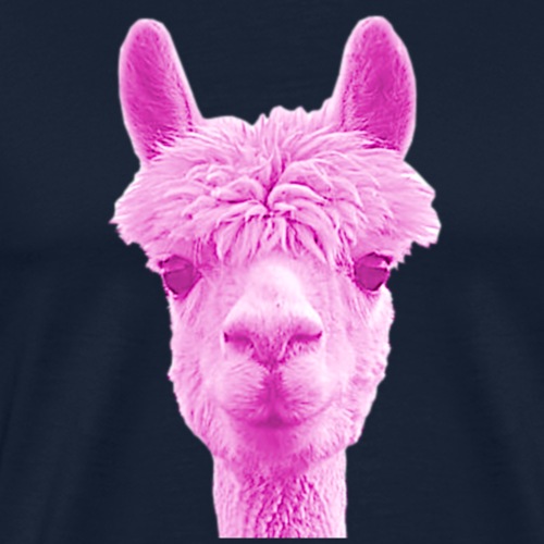 Alpaka Lama Kamel Peru Anden Südamerika Wolle - Männer Premium T-Shirt