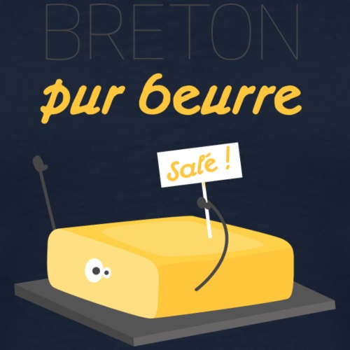 Breton Pur Beurre… salé ! - T-shirt Premium Homme