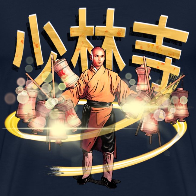 Gordon Liu som San Te - Warrior Monk