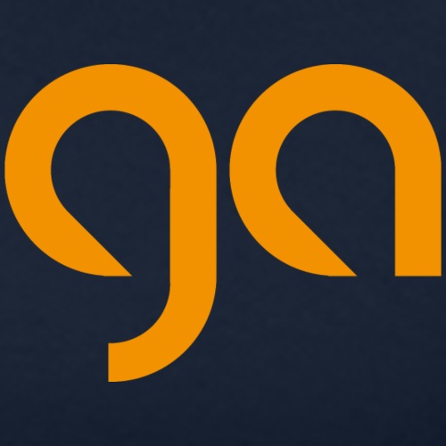 Logo Gymnasium Altlünen orange - Männer Premium T-Shirt