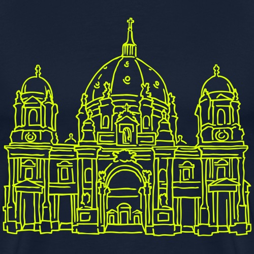 La cathédrale de Berlin - T-shirt Premium Homme
