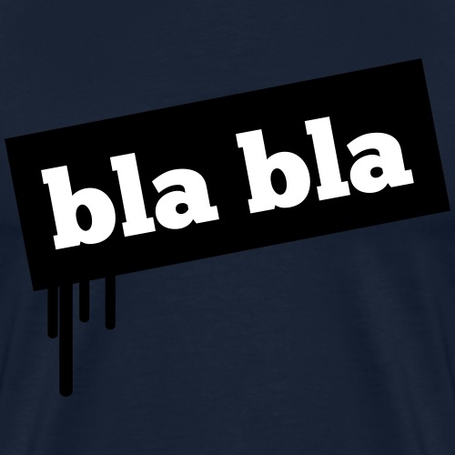 bla bla 2f - Männer Premium T-Shirt