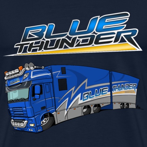 BlueThunder + Truck - Mannen Premium T-shirt