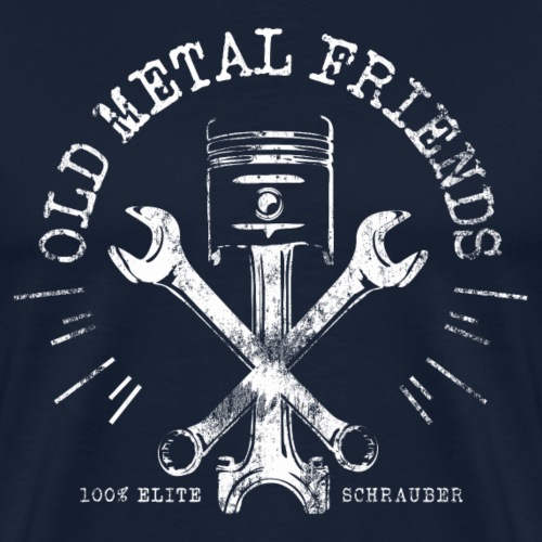 Old Metal Friends - Elite-Schrauber - Männer Premium T-Shirt