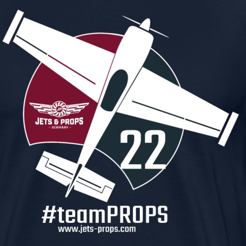 Jets & Props - #teamPROPS - Männer Premium T-Shirt