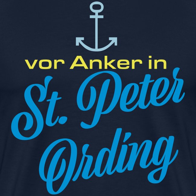 Vor Anker in St. Peter-Ording: maritimes Motiv