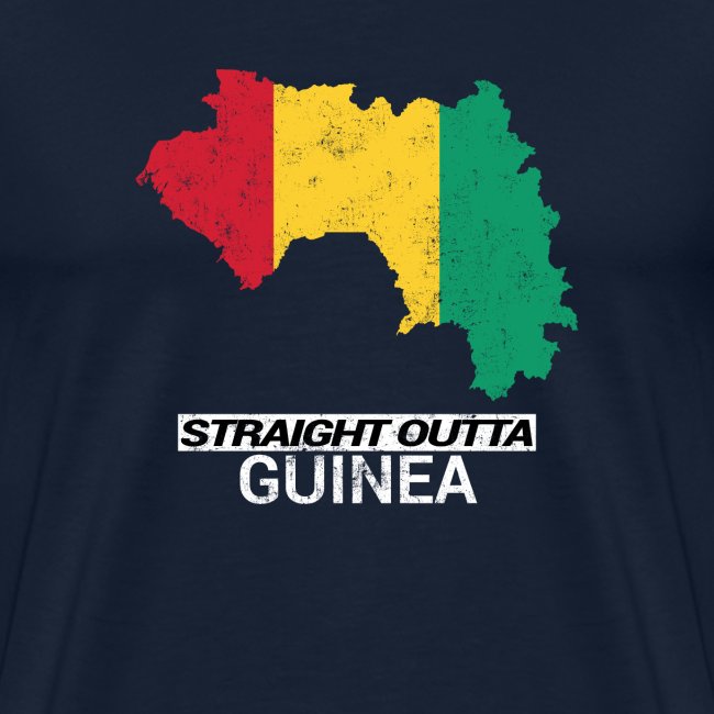 Straight Outta Guinea country map