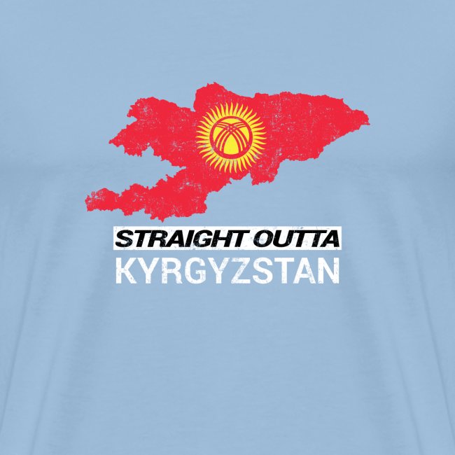 Straight Outta Kyrgyzstan country map
