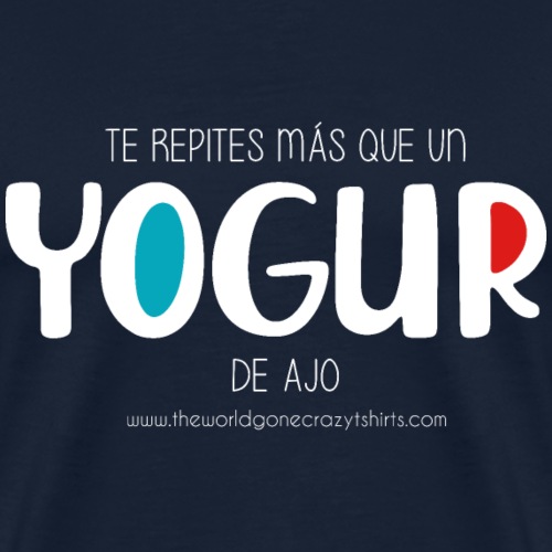 Garlic yogurt (dark) - Men's Premium T-Shirt
