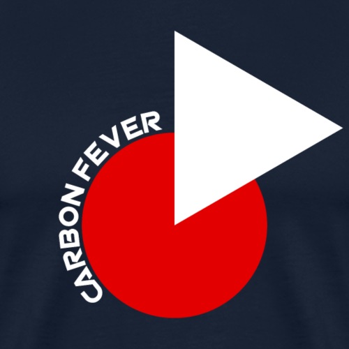 carbon fever circle triag - Männer Premium T-Shirt