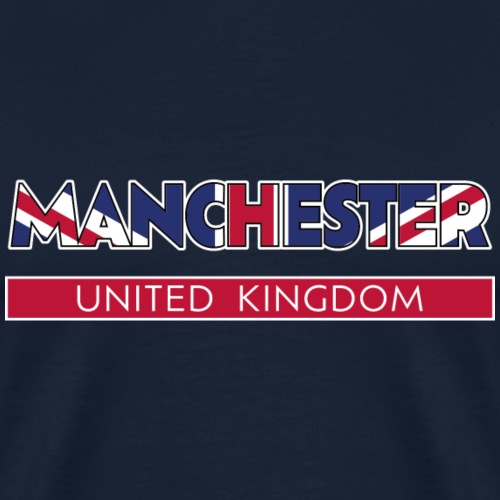 Manchester - Storbritannia - Premium T-skjorte for menn