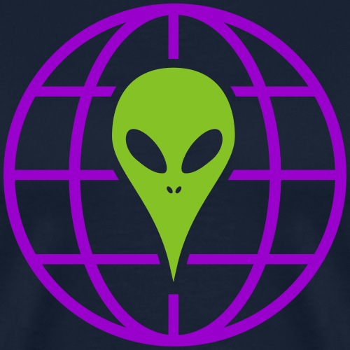 Planet Earth Alien - Men's Premium T-Shirt