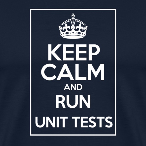 Run Unit Tests light - Men's Premium T-Shirt