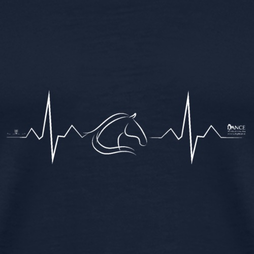 Herzschlag des Pferdes - Männer Premium T-Shirt