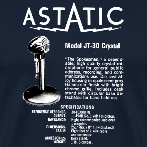 Astatic JT-30 Specs - Men's Premium T-Shirt