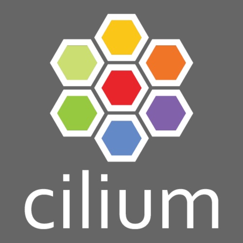 cilium logo color on dark - Men's Premium T-Shirt