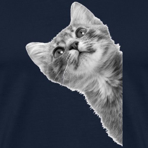 Hinterhältige Katze - Männer Premium T-Shirt