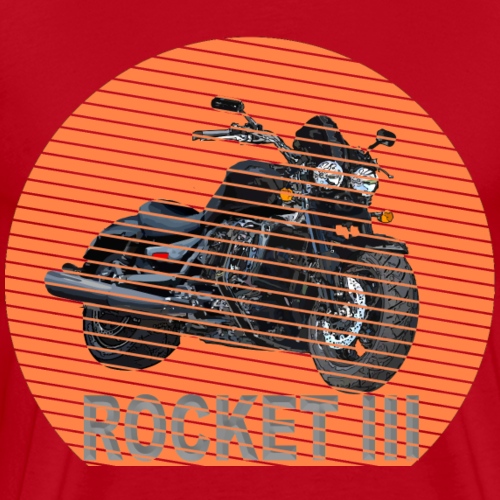 Rocket III Roadster X Sun - Sonne - Männer Premium T-Shirt