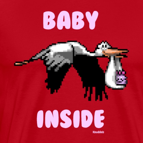 Babyinside - Girl - Männer Premium T-Shirt
