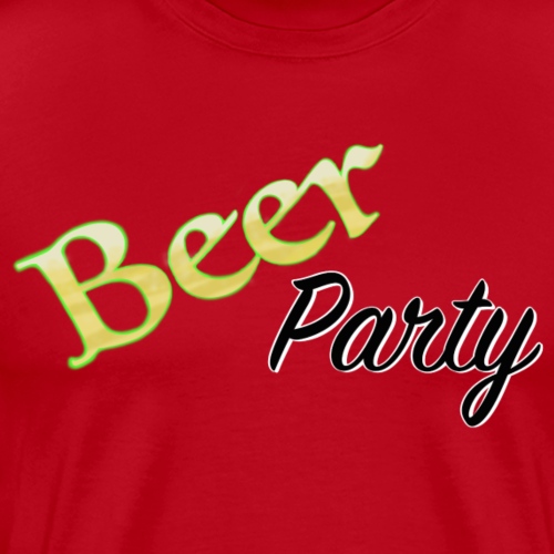 Beer Party - Premium-T-shirt herr