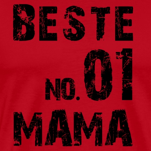 NO. 1 Besste Mama - Männer Premium T-Shirt