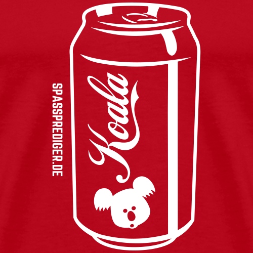 Can of Koala T Shirt Design - Männer Premium T-Shirt