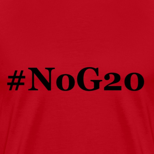 #NoG20 - Männer Premium T-Shirt