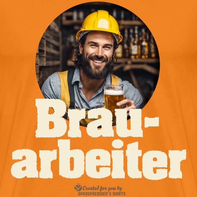 Bier T-Shirt Design Brauarbeiter