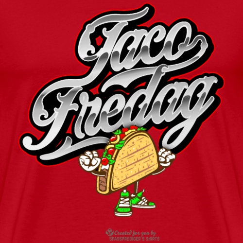 Taco Freitag Kawaii Cartoon Taco - Männer Premium T-Shirt