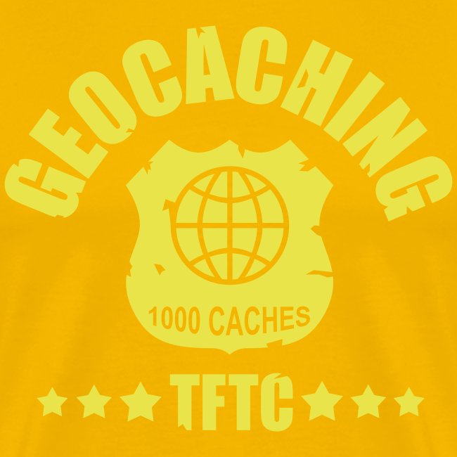 geocaching - 1000 caches - TFTC / 1 color