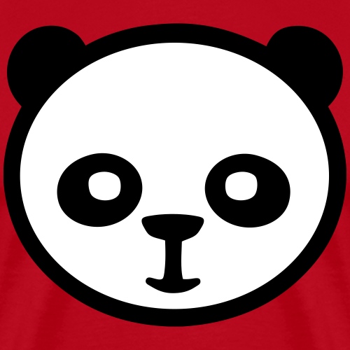 Panda, Giant Panda, Giant Panda, Bamboo Bear - Mannen Premium T-shirt
