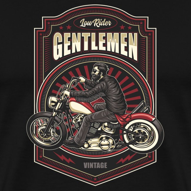 Gentlemen Biker Vintage