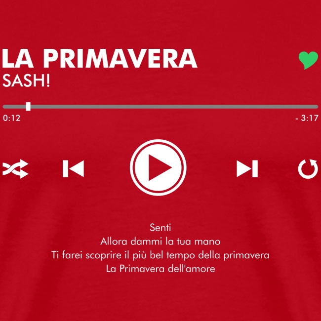 LA PRIMAVERA - Play Button & Lyrics
