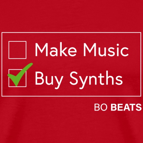 Buying Synths - Men's Premium T-Shirt