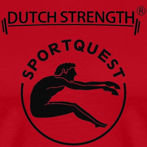 Dutch Strength & Sportquest - Mannen Premium T-shirt