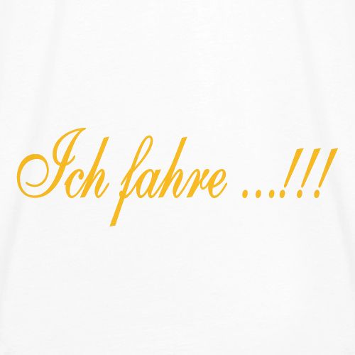 Ich fahre...!!! - Männer Premium Bio T-Shirt