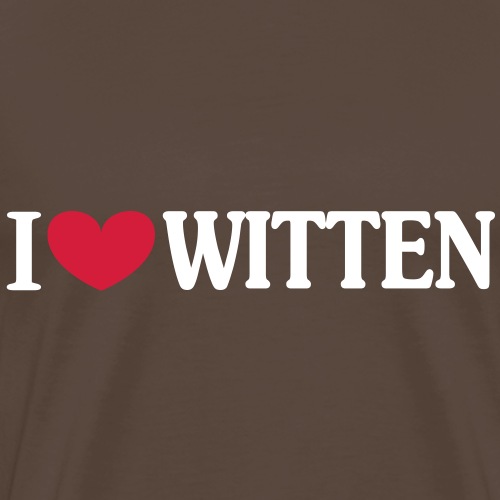 I love Witten - Männer Premium T-Shirt